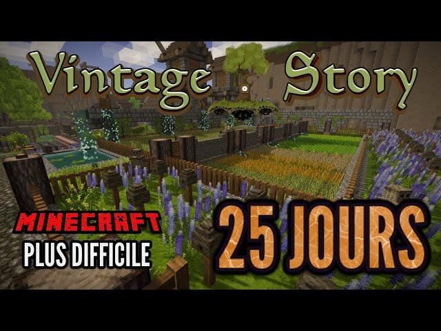 Survivre 25 Jours sur Vintage Story