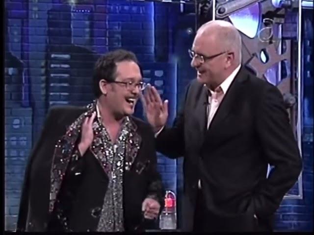 Rigoberto Ferrera en America TV junto a Carlos Otero