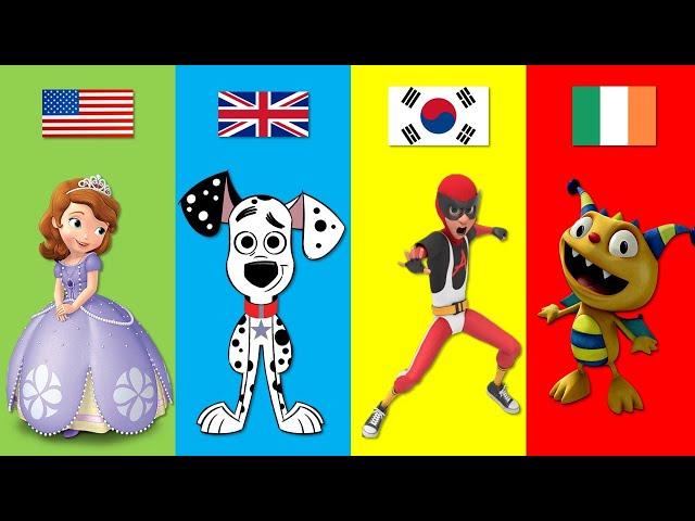 Cartoons From Different Countries | Pt.38