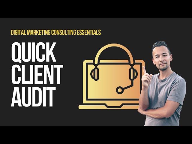 Digital Marketing Audit Whiteboard Session (Livestream Replay)