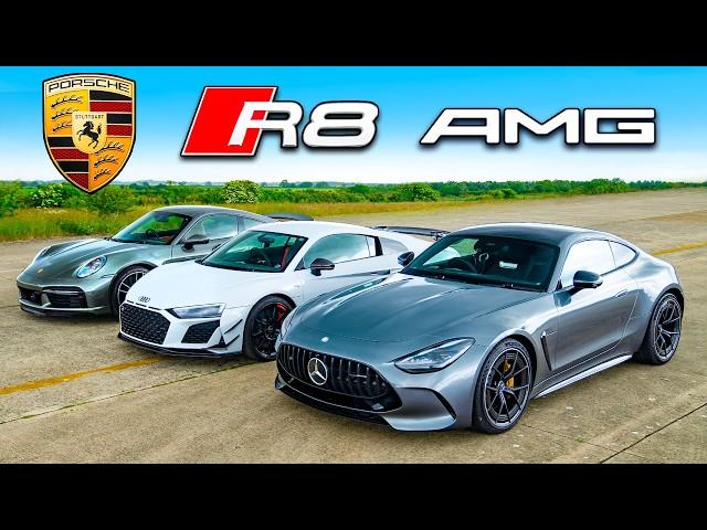 New AMG GT 63 v R8 GT v 911 Turbo: DRAG RACE