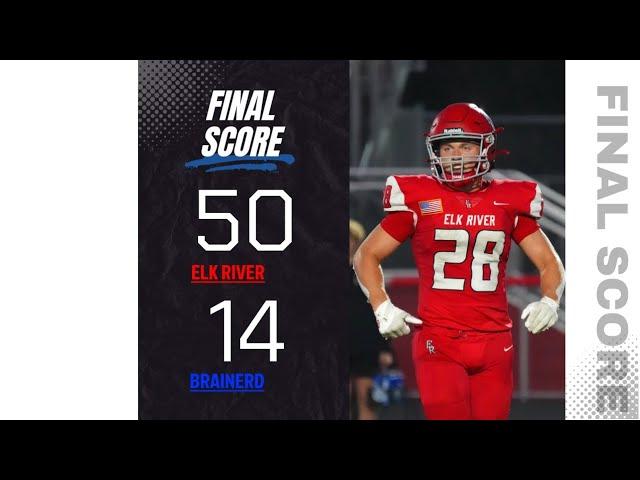 Elk River vs Brainerd Football Sept 6 2024 Game Highlights