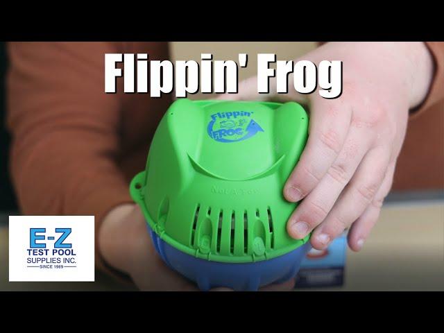 Lower Chlorine Use With Flippin' Frog Pool Care