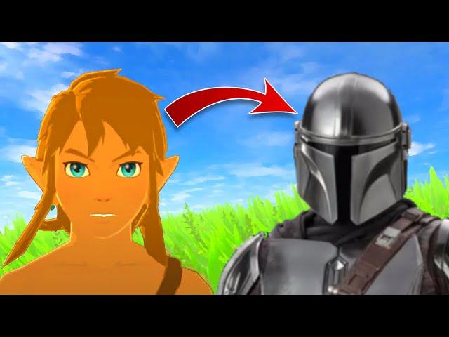 Link Becomes The MANDALORIAN in Breath of the Wild
