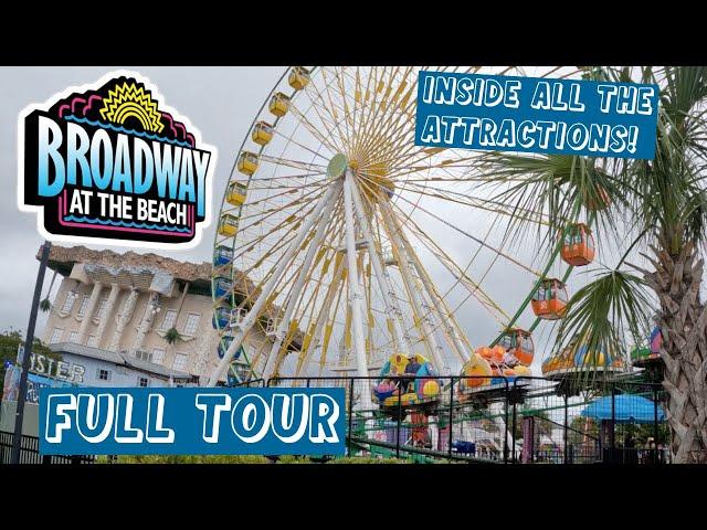 Broadway at the Beach FULL TOUR in Myrtle Beach, South Carolina I Inside All the Top Attractions