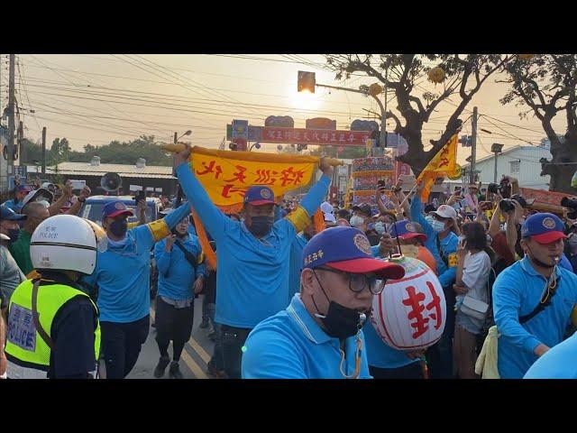 【 2021東港東隆宮～辛丑正科東港迎王 】～08 辛丑正科封府大千歲 帥旗 、帥燈 回府高陞 2021/10/24