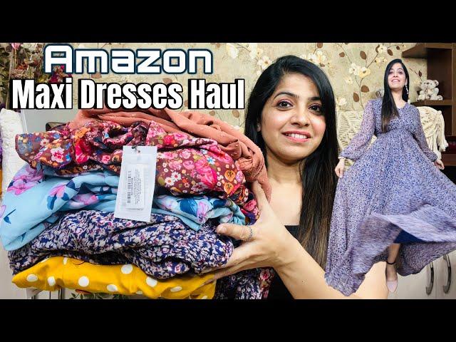 Amazon Western Wear haul | Amazon Maxi dresses haul | fashion fusions