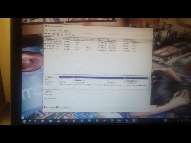 EXTERNAL HARD DRIVE SHOWS DISK 1 UNKNOWN NOT INITIALIZED NOT UNALLOCATED PROBLEM