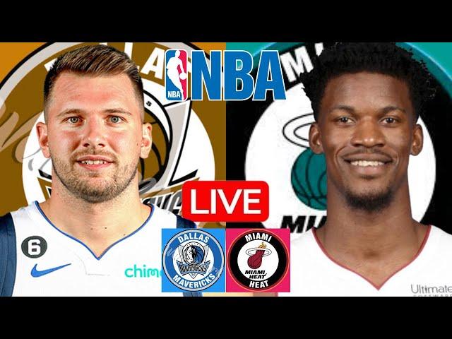 LIVE: DALLAS MAVERICKS vs MIAMI HEAT | NBA | PLAY BY PLAY | SCOREBOARD