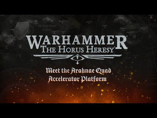 The Araknae Quad Accelerator Revealed | Warhammer: The Horus Heresy