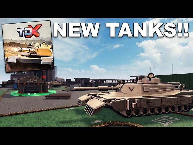 NEW TDX Tank Spawner Tower.. | ROBLOX
