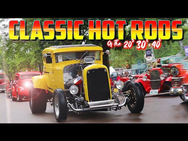 INCREDIBLE CLASSIC HOT RODS!!! 1920s, 1930s, 1940s. USA Classic Car Shows. Hot Rods. Street Rods.