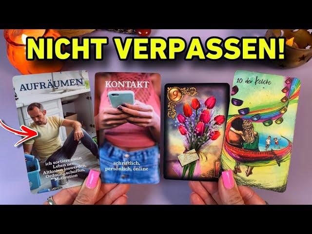 das Universum muss dir was über einen MANN sagen... Tarot Liebe