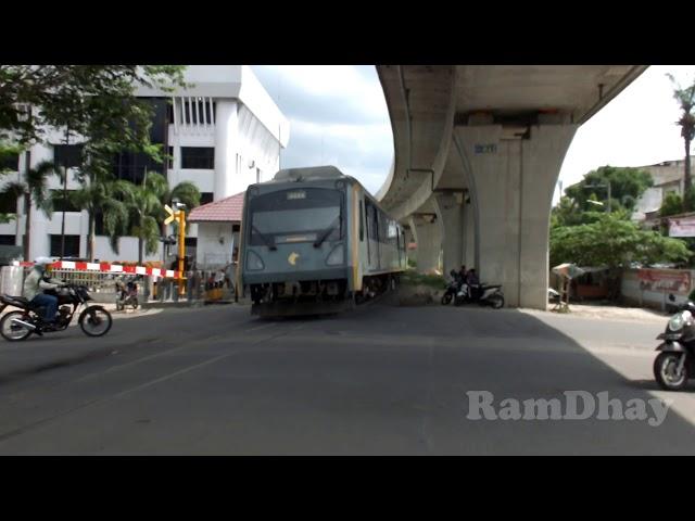 Hunting KA Bandara Kualanamu Sehari Sebelum Pindah Lintasan Jalur Layang