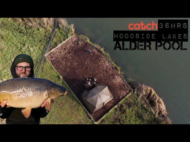 36hrs At Woodside Lakes, Alder Pool || Winter Carp Fishing || Martyns Angling Adventures