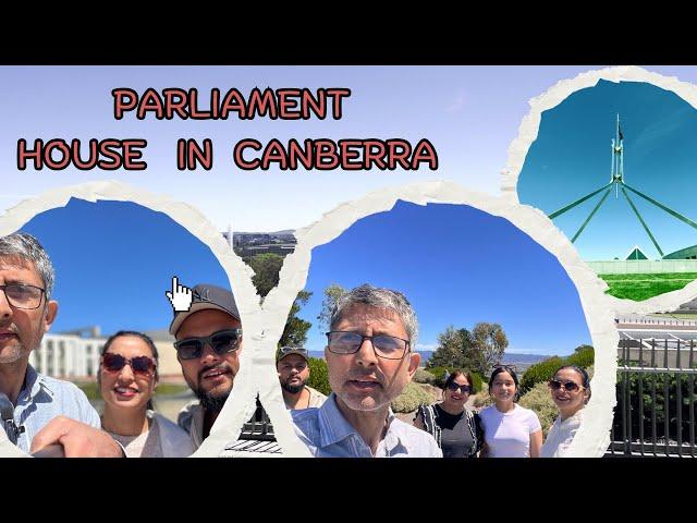 Parliament House in Canberra. Touring Australia’s Parliament House! Parliament House in Canberra