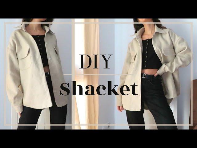 How To Sew A Shacket (Shirt/Jacket) | Part 1