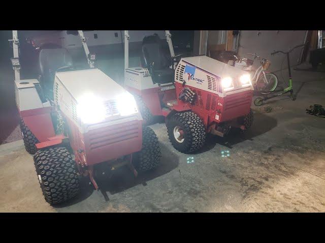 Ventrac 4500 LED Vs Stock Headlights!