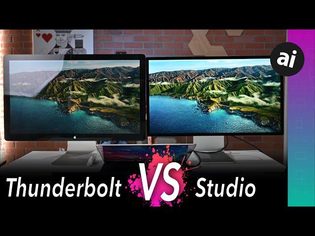 Apple Studio Display VS Thunderbolt Display!