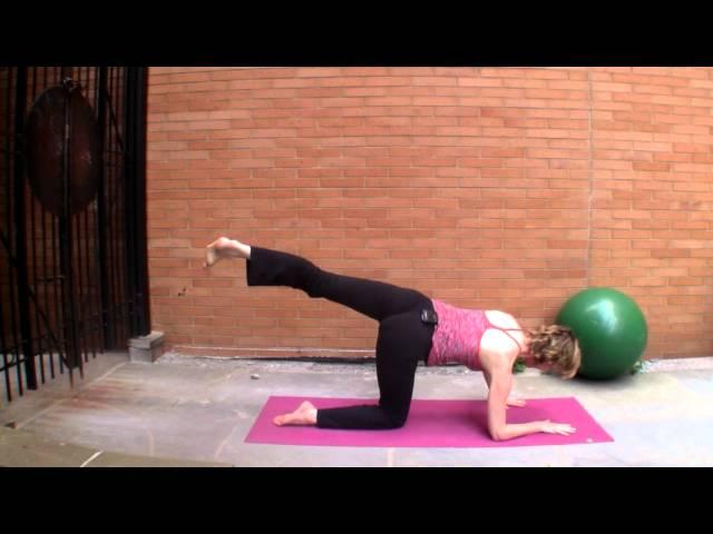 Total Body Yoga Inspired Fitness WorkOut for ABS, BUTT, THIGHS | workout #1