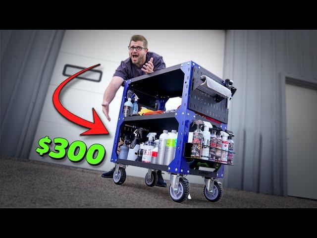 What's In My Detailing Cart?! Anthony's Car Wash Tools And Accessories