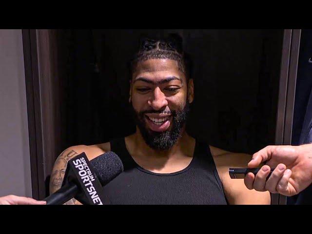 Anthony Davis Reacts to Missed Free Throws vs Kings: 'My Wife Said Rui Saved Me!' 