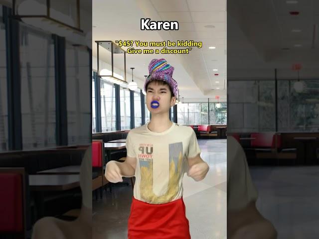 Karen asking for a discount be like: