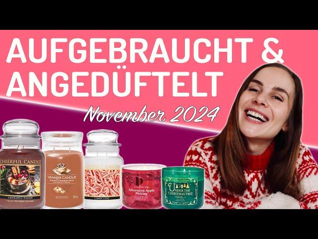 Aufgebraucht & Angedüftelt ️| November 2024 | Was habe ich gedüftelt? | cozy_jessy