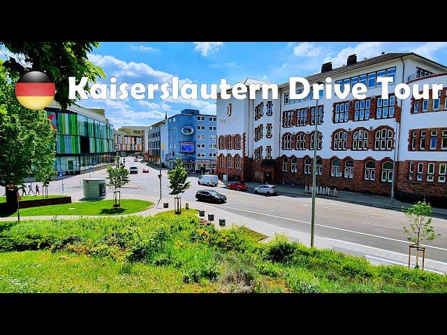 Drive in Kaiserslautern Good Weather | AllAround 4K 60fps Virtual Drive Tour