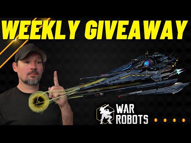 War Robots Beholder Mothership Giveaway | Danny Lightning WR