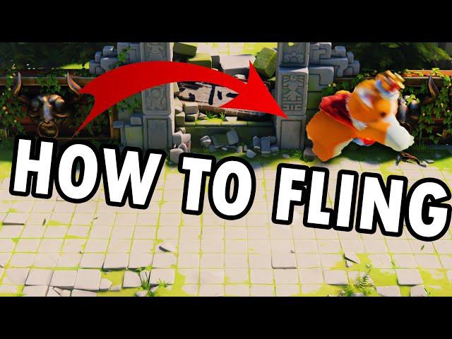 How To Fling - Party Animals Tutorial (NEW TRICK)