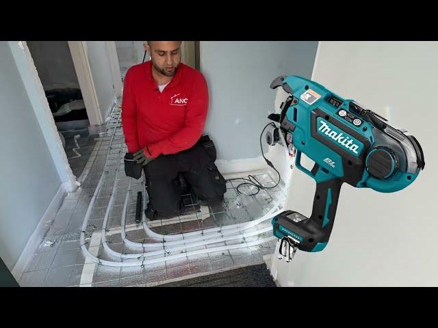 How Installing Underfloor Heating on Uneven Floors: The Wire Mat Method