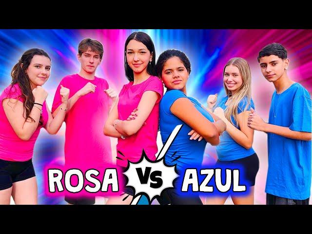 ROSA vs AZUL !! GINCANA DA LULUCA | Luluca