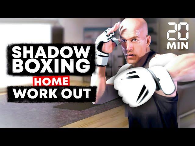 Follow along 20 minute shadow boxing workout