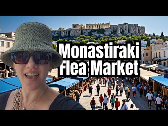 ATHENS, Walking Tour \ Monastiraki Flea Market: Greece