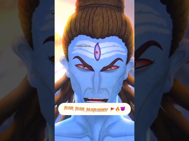 Lord Shiv ji most angry status @GAMER_FF_990  #shorts#ytshorts#shortsfeed#lordshivastatus