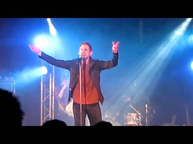 Seth Mosley singing with Sanctus Real - "We Need Each Other"