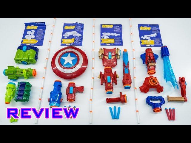 [REVIEW] Nerf Assembler Gear | Marvel Avengers: Infinity War!