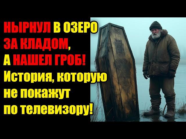 РЫБАК нырнул за удочкой… но нашёл ГРОБ! Шокирующая история, которую не расскажут по Телевизору!