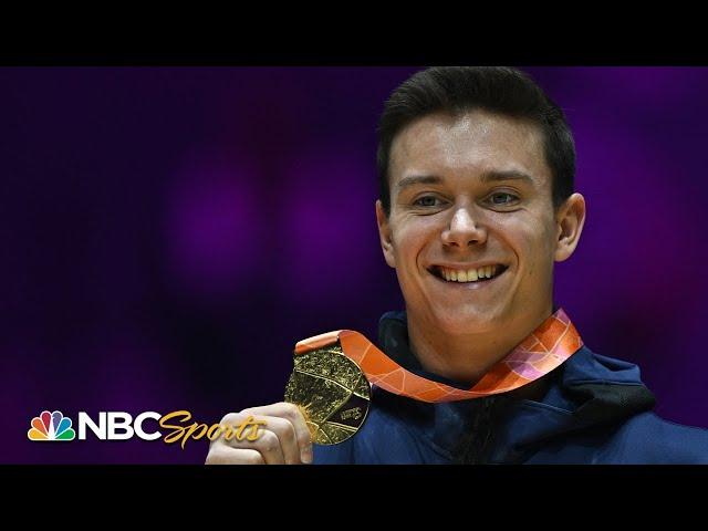 Brody Malone wins HISTORIC HIGH BAR GOLD for Team USA to wrap up Gymnastics Worlds | NBC Sports