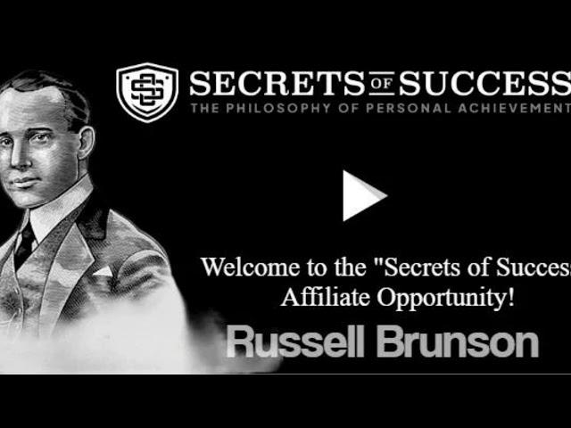 Russell Brunson's Secrets of Success - How To Get Anything You Want Challenge  3 Day Challenge: