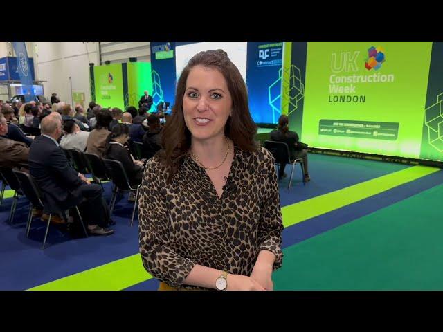 UK Construction Week London 2023 - Day One Highlights