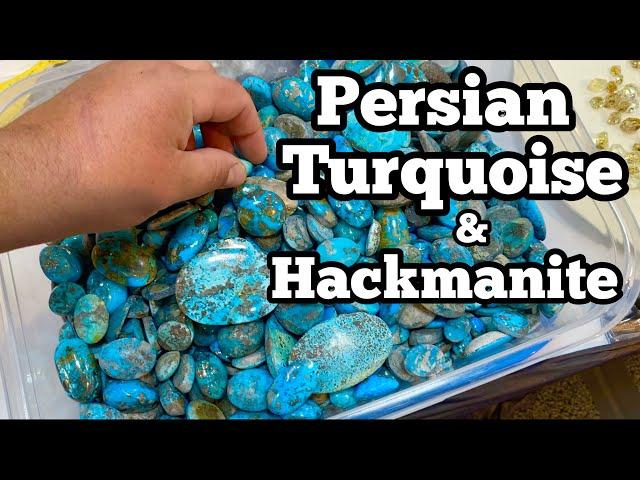 Persian Turquoise, Hackmanite, & More at the Denver Gem and Mineral Show 2023