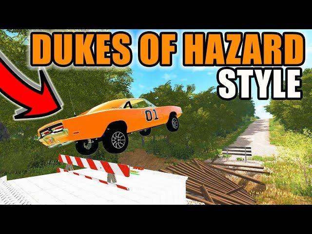 FARMING SIMULATOR 2017 | I BOUGHT THE GENERAL LEE TO HAVE ON THE FARM & RUNNING FROM THE COPS