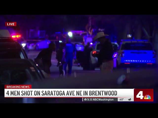 Five men shot, two fatally, in Brentwood | NBC4 Washington