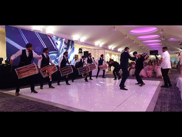 Elite Drummers | Dhol Players | Dhol Drummers | Indian Wedding | Dhol Stage Set Performance