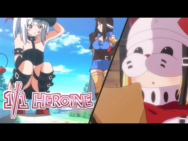 【Animation】RPG Heroine Who Looks Giant On The World Map But Actually Is That Big: Forming a Party!