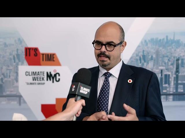 Climate Week NYC 2024 - Professor Mateus Simões de Almeida