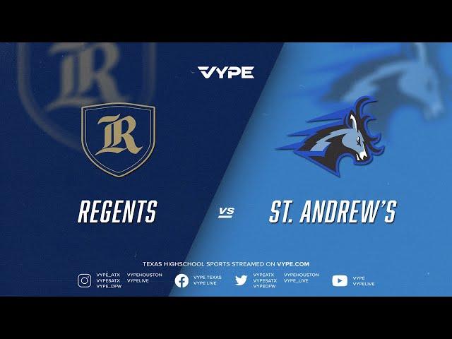 7PM - Boys Lacrosse: Regents vs. St. Andrews