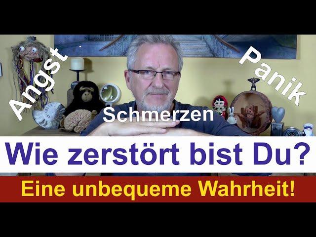 Teil 1: Wie zerstört bist Du?  Unbequeme psychische Wahrheiten über Dein Leben und die Ursachen